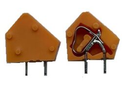 Klemmenblock: SM C09 35014 01 VC9 orange - Schmid-M: Klemmenblock SM C09 35014 01 VC9 orange; Wire-to-Board, 5,08 mm, 1 Stift, 28 AWG, 12 AWG, 2,5 mm2, Klemme
